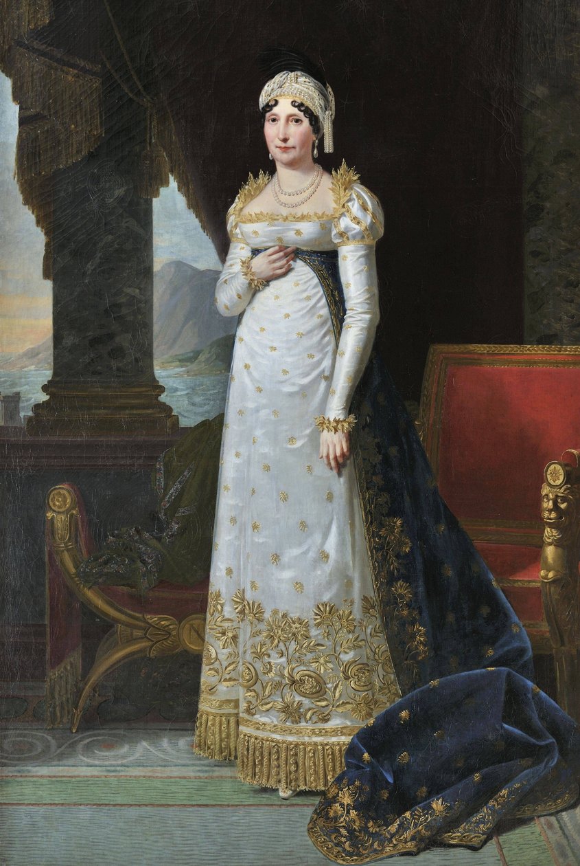 Portrait de Letizia Bonaparte - Robert Lefevre