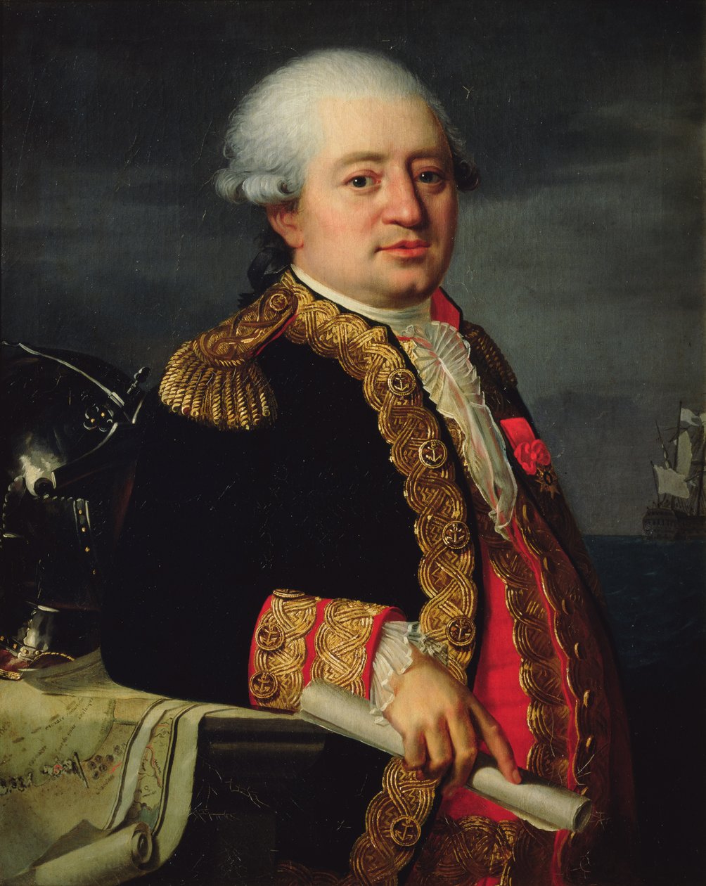 Portrait du comte de La Couldre de La Bretonnière - Robert Lefevre