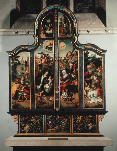 Orgue, vers 1540 (portes fermées) - Robert Moreau