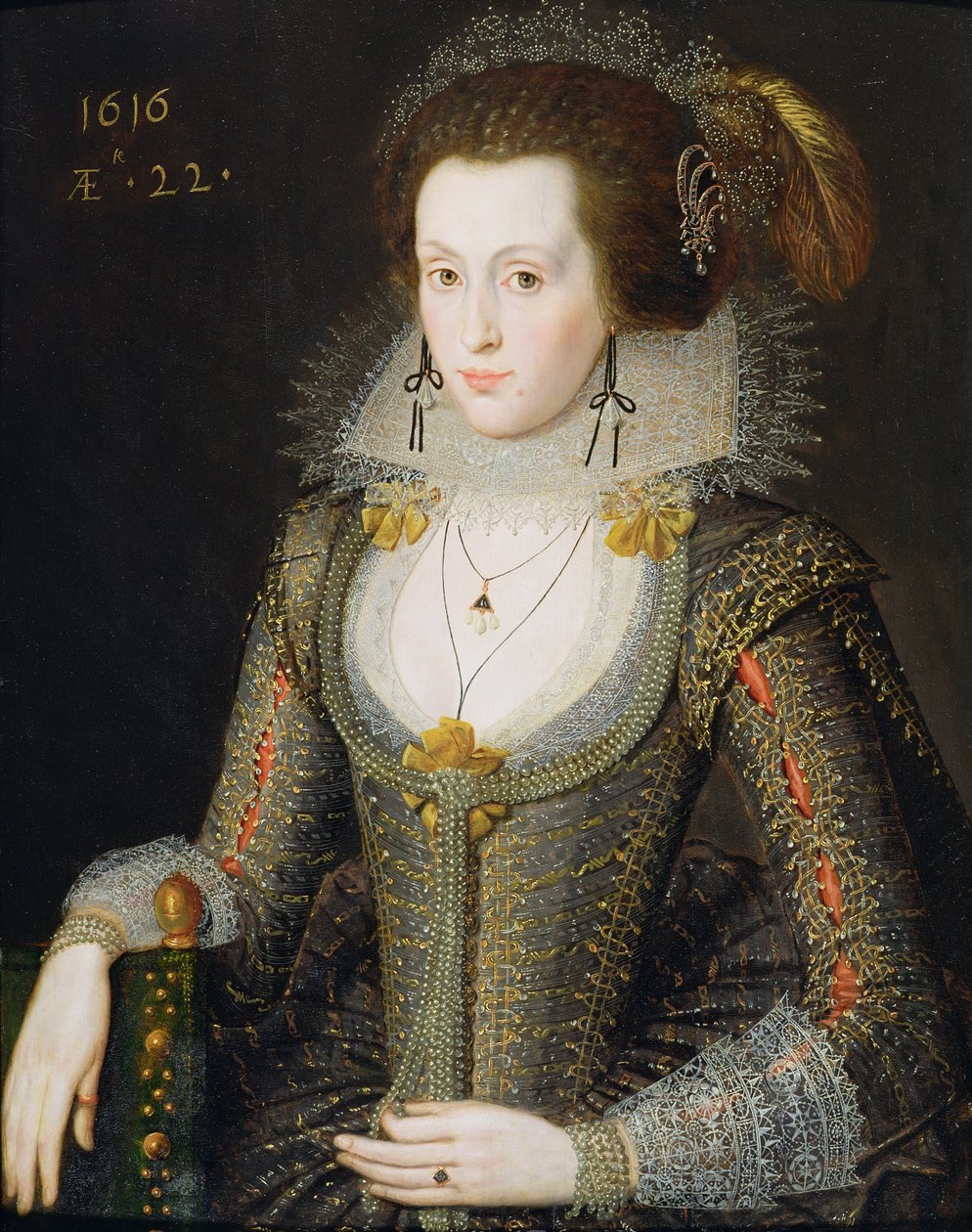 Elizabeth Poulett, 1616 - Robert Peake