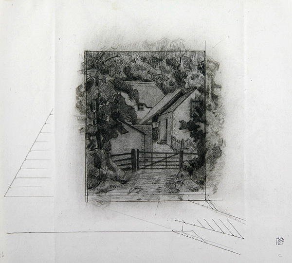 Ferme Fields, Clayhidon, 1917 - Robert Polhill Bevan