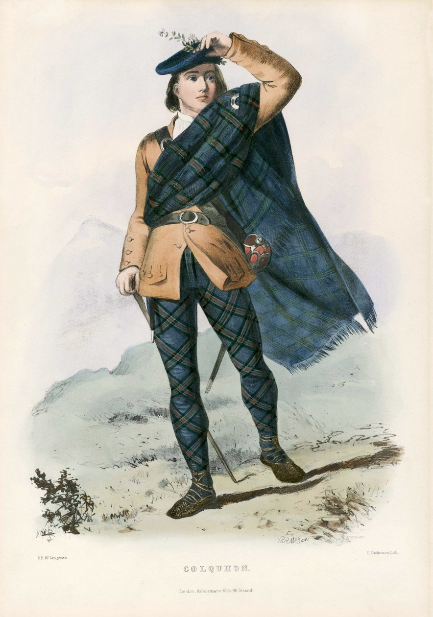 Colquhon, de The Clans of the Scottish Highlands, 1845 - Robert Ronald McIan