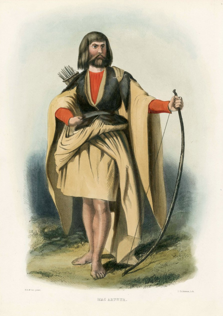 Mac Arthur, de The Clans of the Scottish Highlands, pub.1845 - Robert Ronald McIan