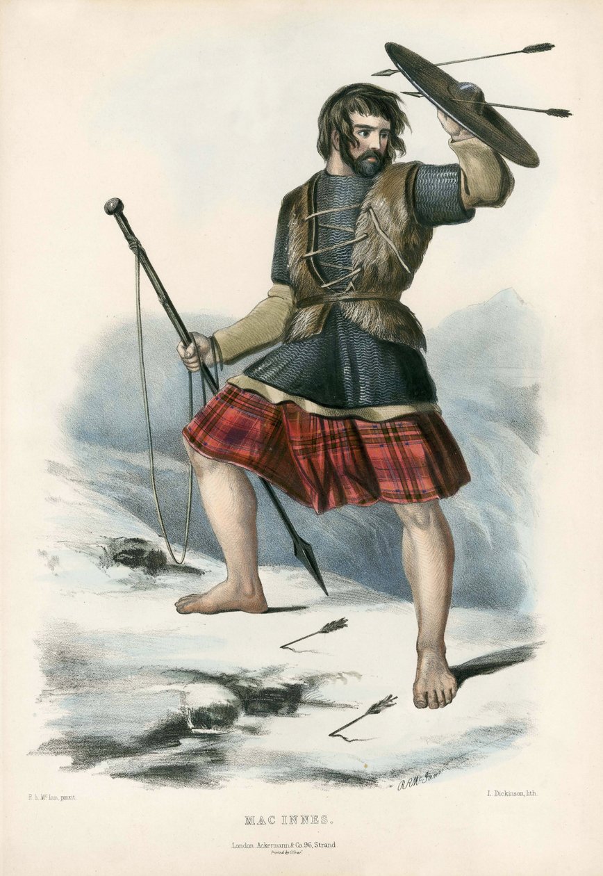 Mac Innes, de The Clans of the Scottish Highlands, pub.1845 - Robert Ronald McIan