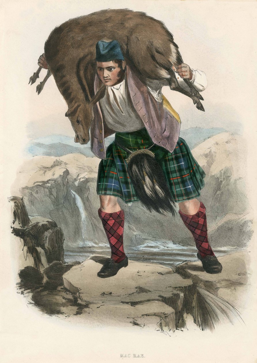 Mac Rae, de The Clans of the Scottish Highlands, 1845 - Robert Ronald McIan