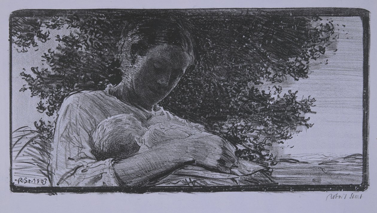 Maternité, 1903 - Robert Sterl