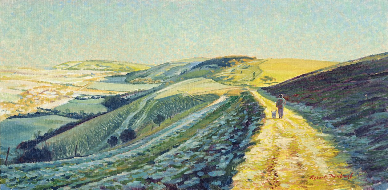 Promenade hivernale sur les Downs, 1996 - Robert Tyndall