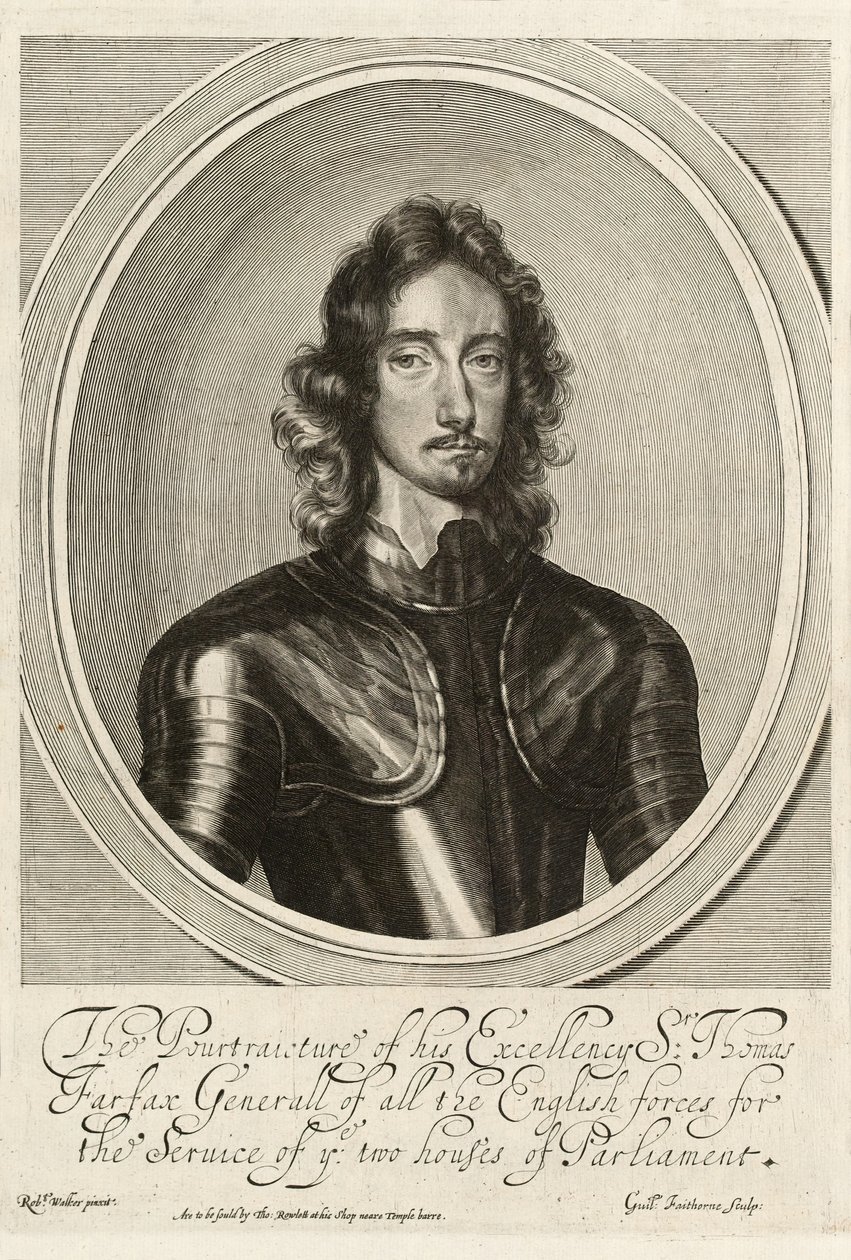 Sir Thomas Fairfax, vers 1645 - Robert (after) Walker
