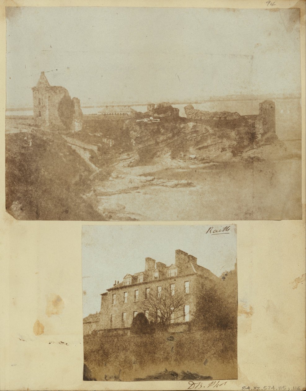 Château de St. Andrews depuis l