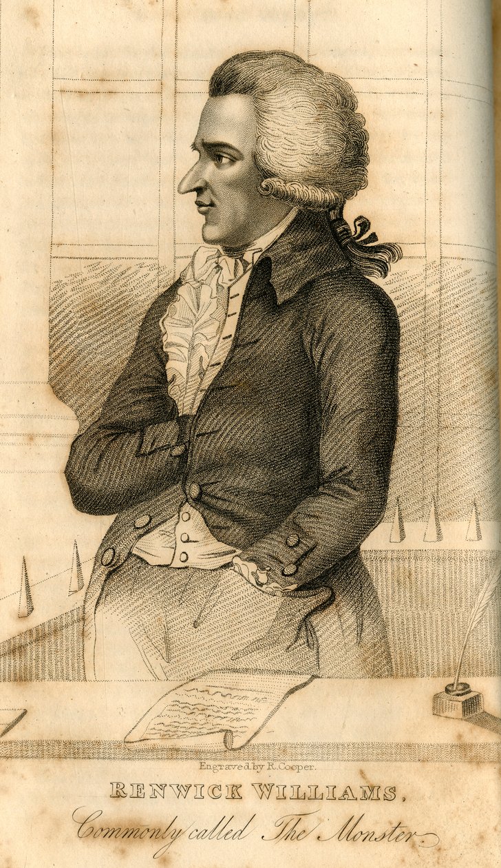 Renwick Williams, Communément appelé Le Monstre, 1822 - Robert Cooper