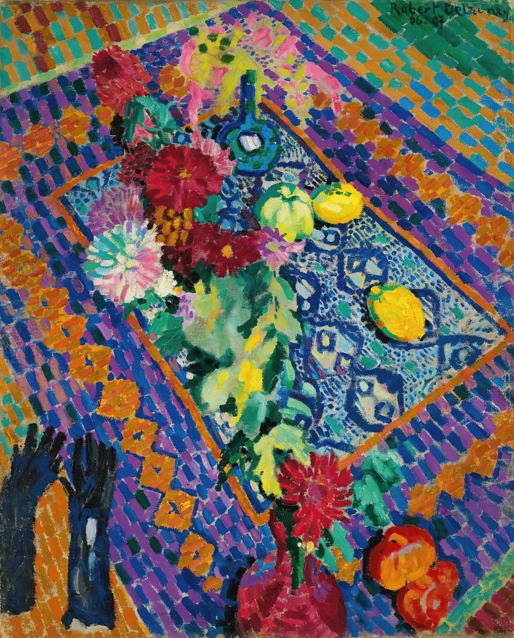 Nature morte aux gants, 1906-1907 - Robert Delaunay