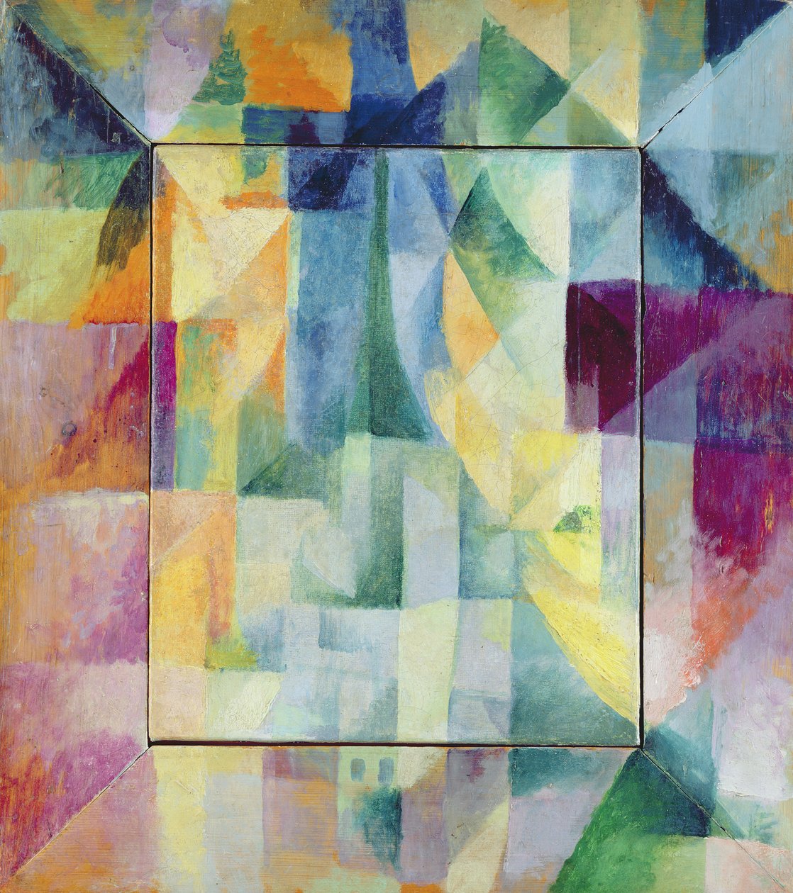 Fenêtres simultanées sur la ville - Robert Delaunay