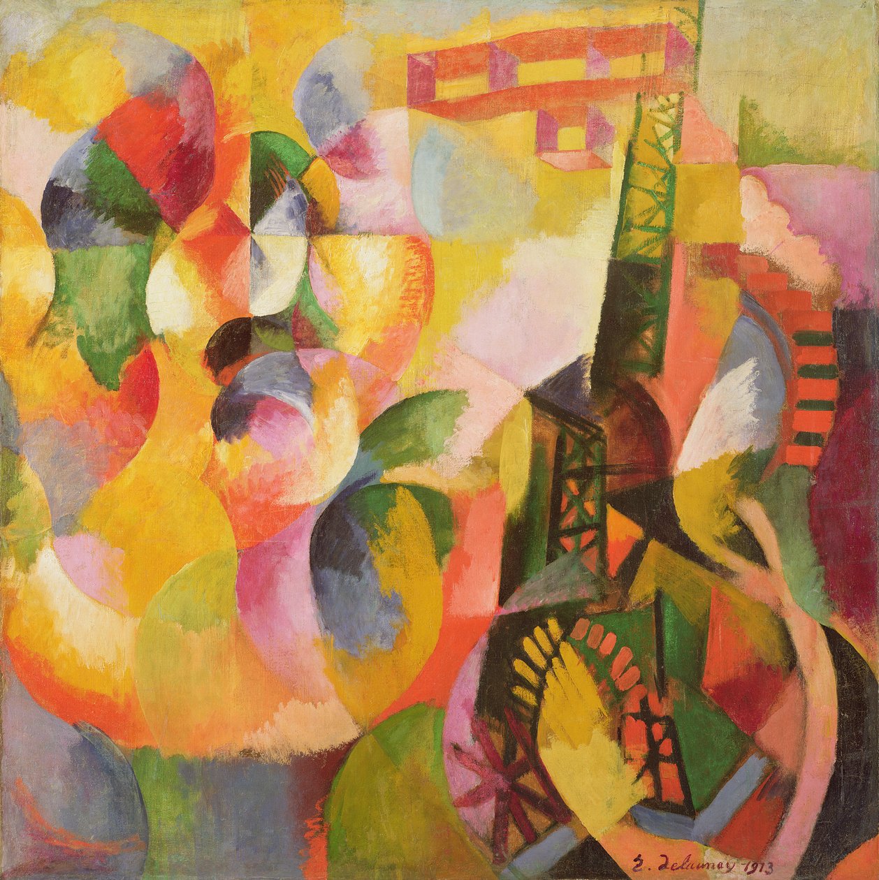 Tour du Soleil, Avion - Robert Delaunay