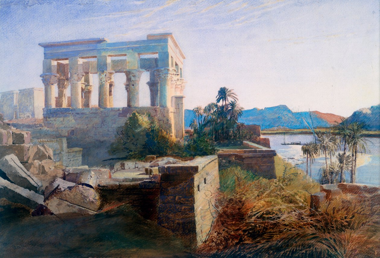 Philae, Égypte, 19e siècle - Robert Dighton