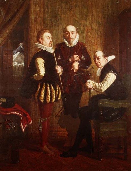 Après le duel : La consultation - Robert Dowling