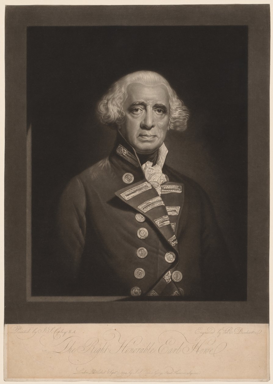 Richard, Comte Howe - Robert Dunkarton