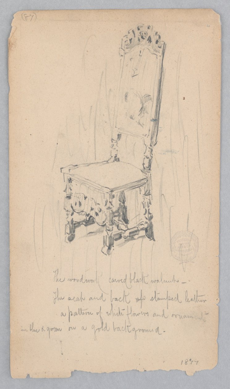 Chaise - Robert Frederick Blum