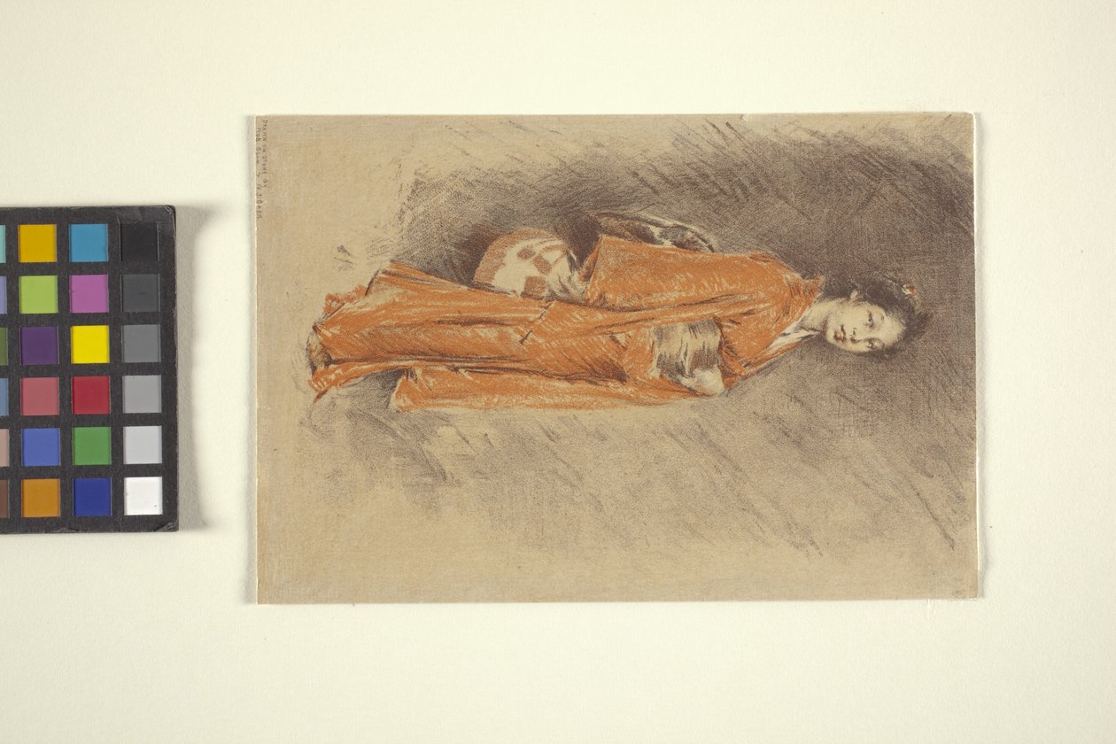 Femme Japonaise En Kimono - Robert Frederick Blum