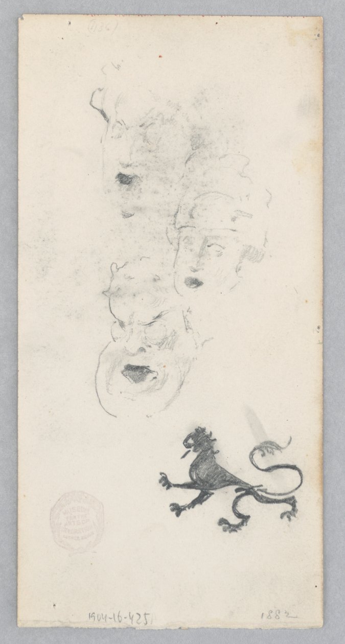Lion rampant - Robert Frederick Blum