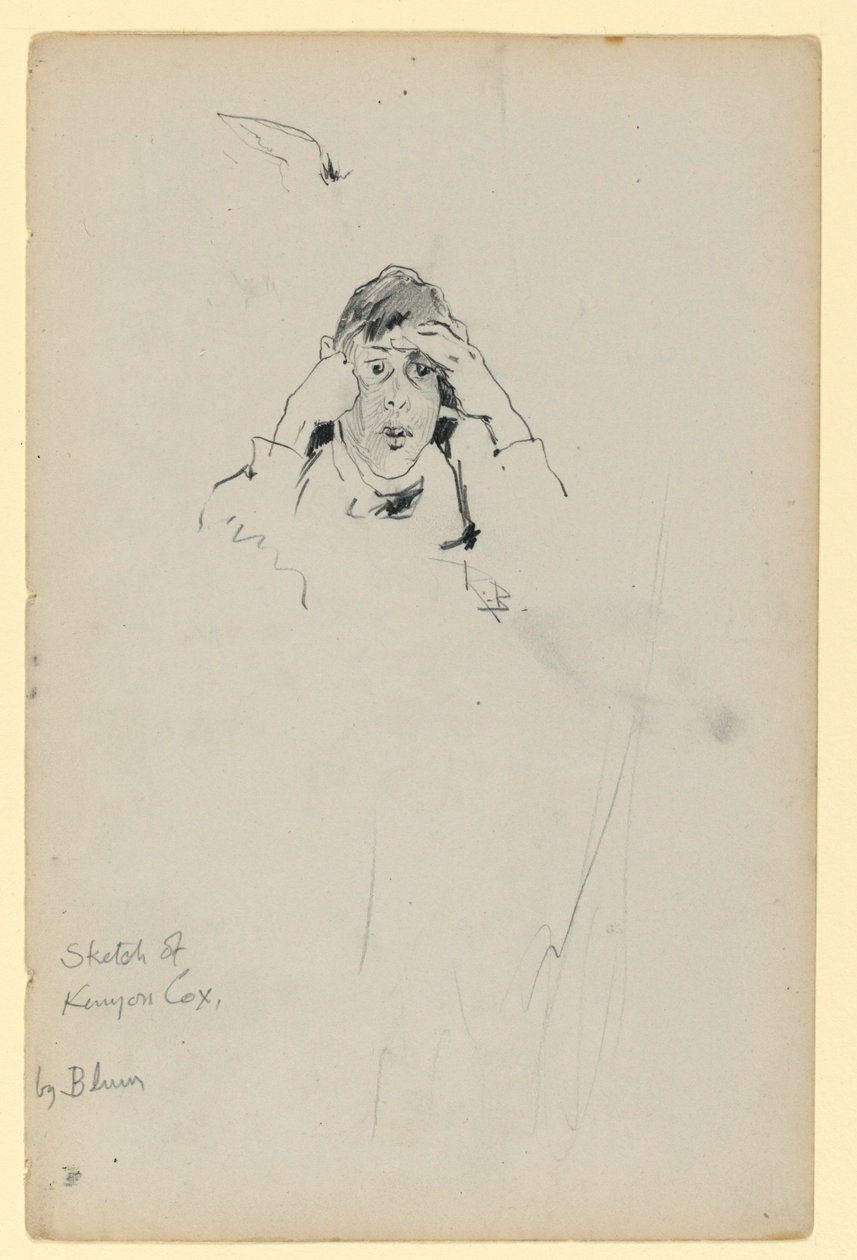 Croquis de Kenyon Cox - Robert Frederick Blum