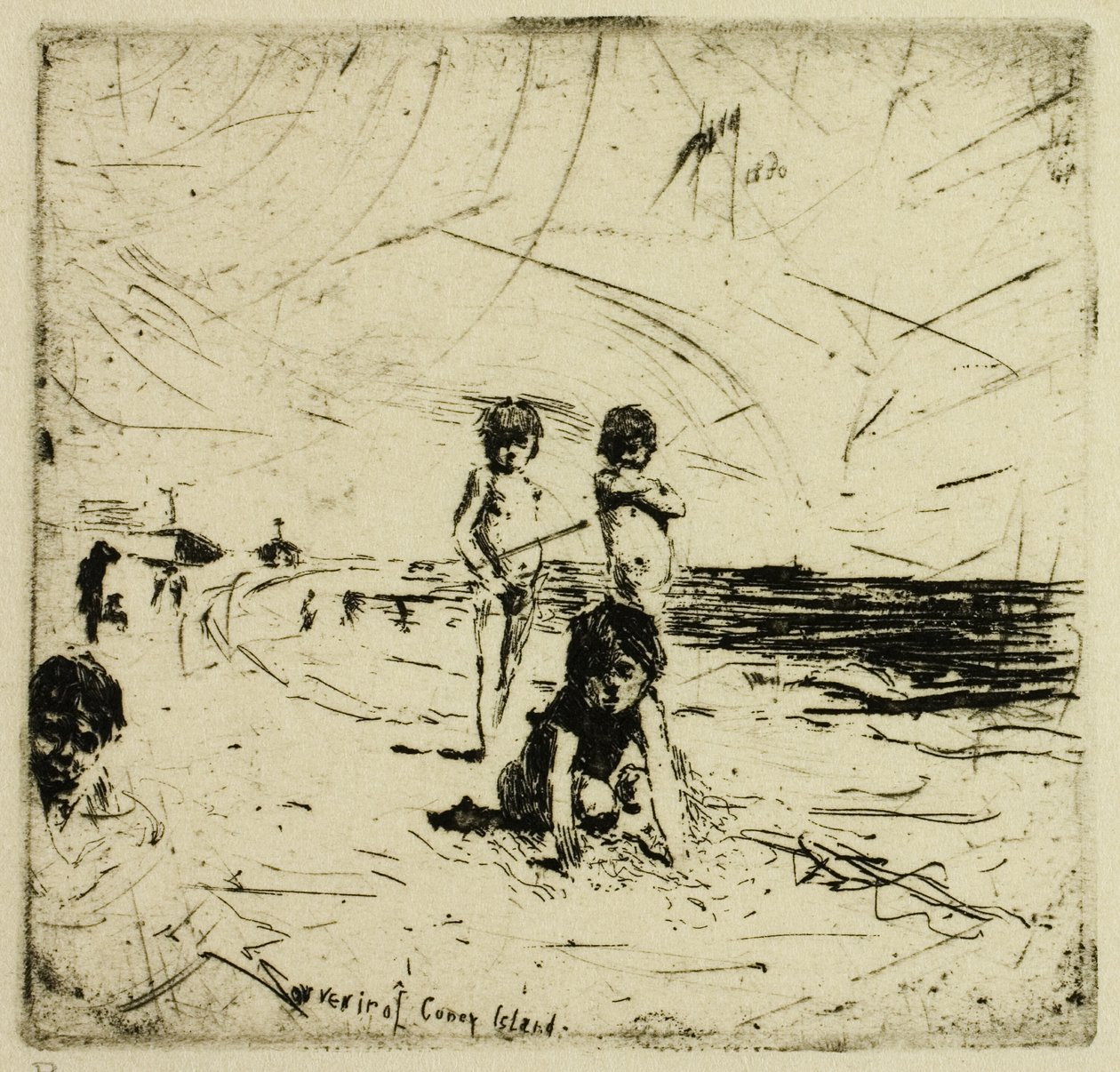 Souvenir de Coney Island - Robert Frederick Blum