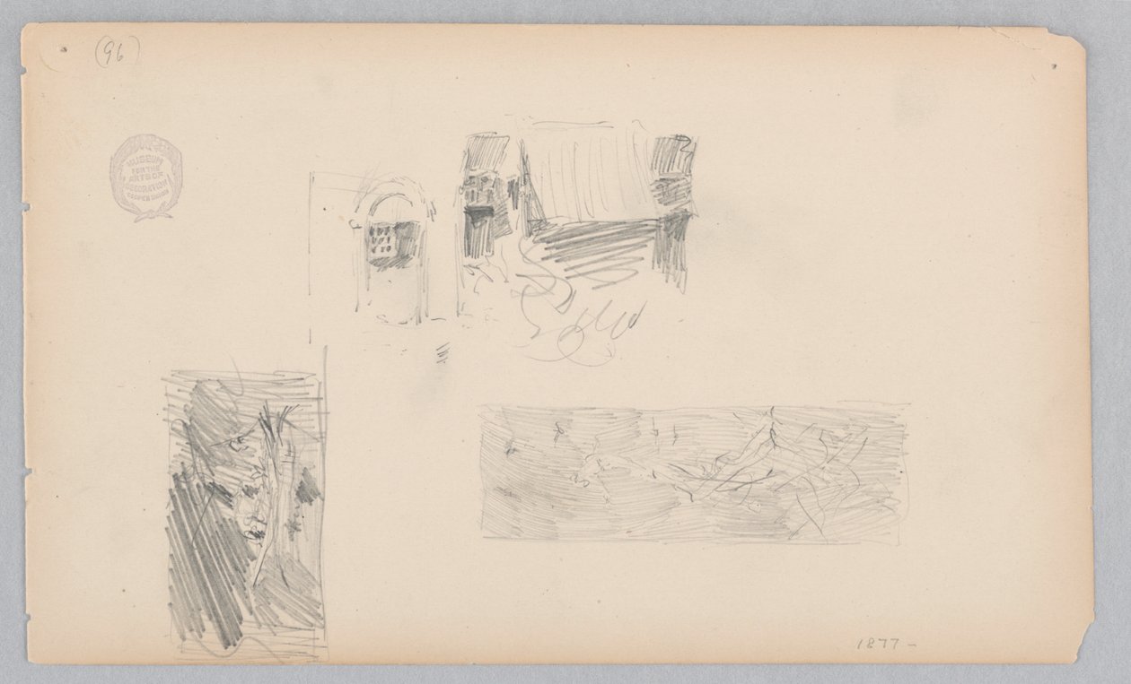 Scène de rue - Robert Frederick Blum