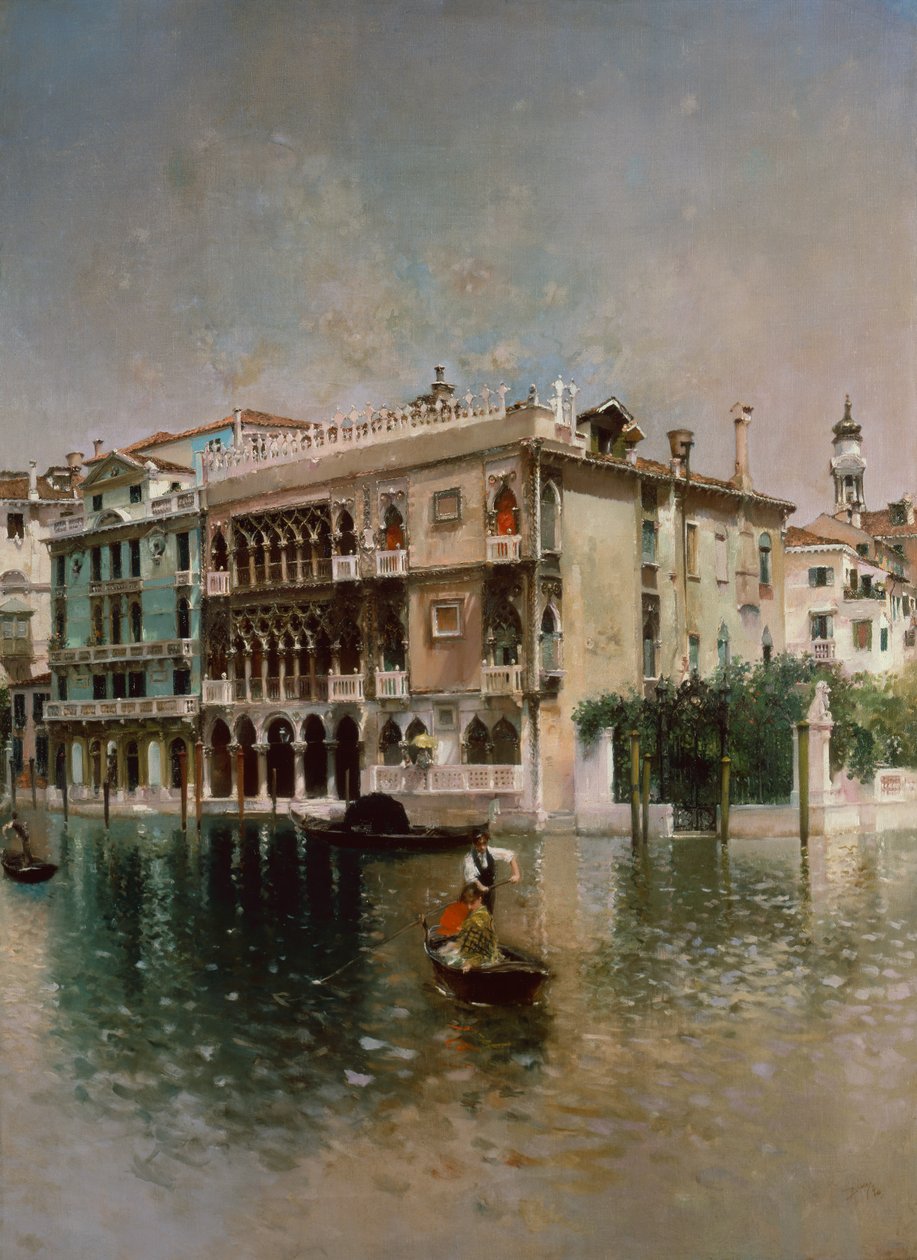 Le Grand Canal, Venise - Robert Frederick Blum
