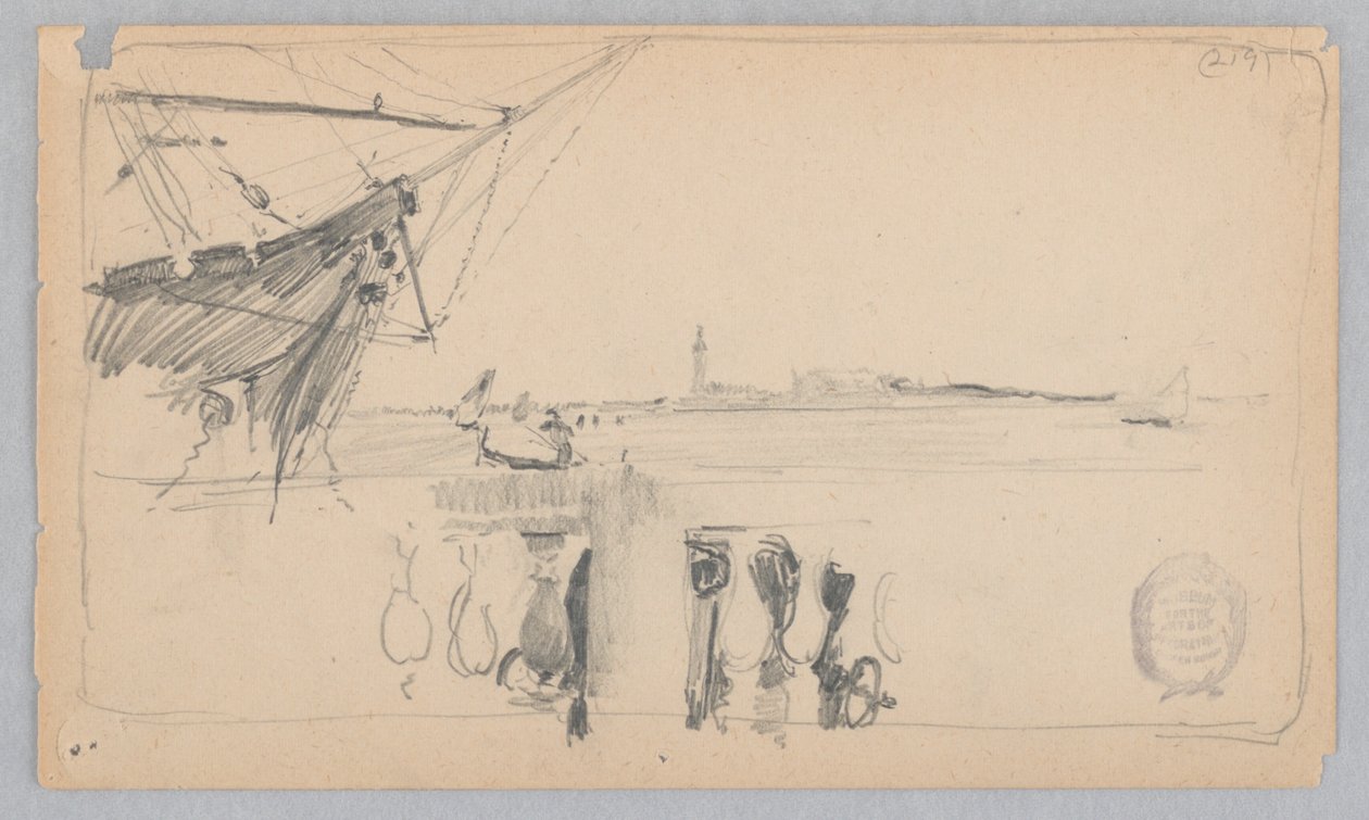 Vue de Venise, Italie - Robert Frederick Blum