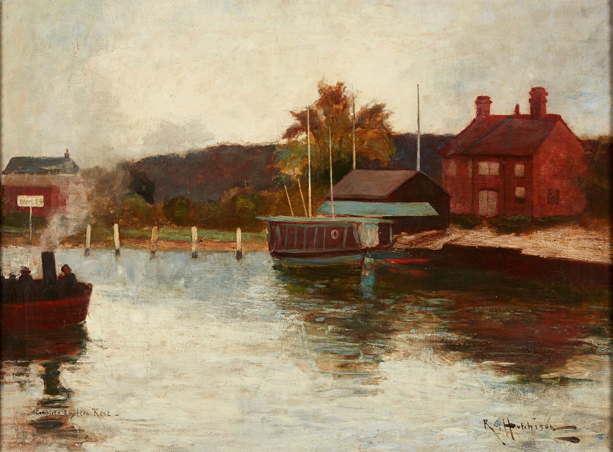 Repos du pêcheur - Robert Gemmell Hutchison