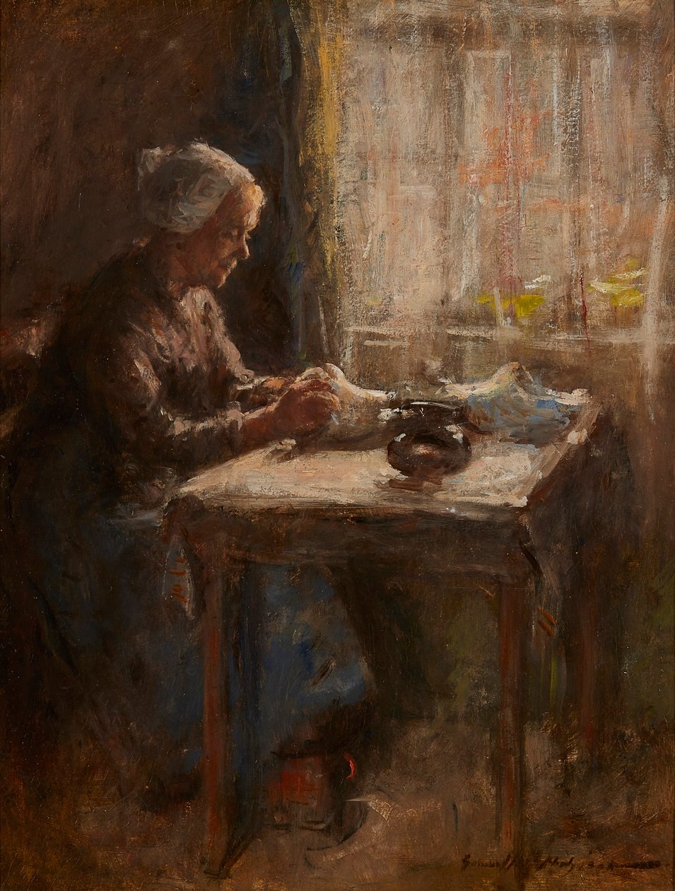 Près de la fenêtre - Robert Gemmell Hutchison