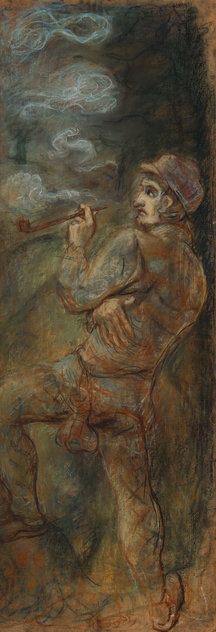 Fumeur, 1917 - Robert Genin