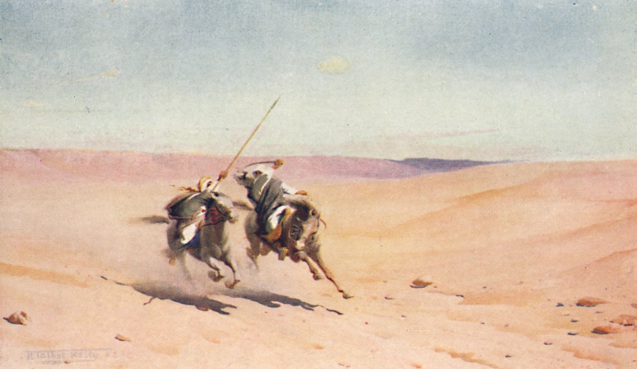 Un duel, vers 1880, 1904 - Robert George Talbot Kelly