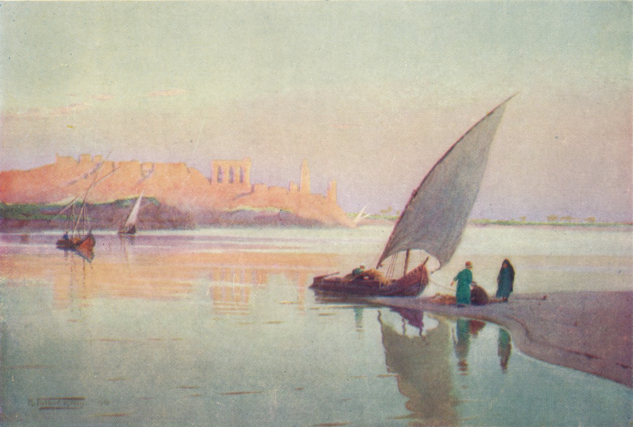 Kom Ombos, vers 1880, 1904 - Robert George Talbot Kelly