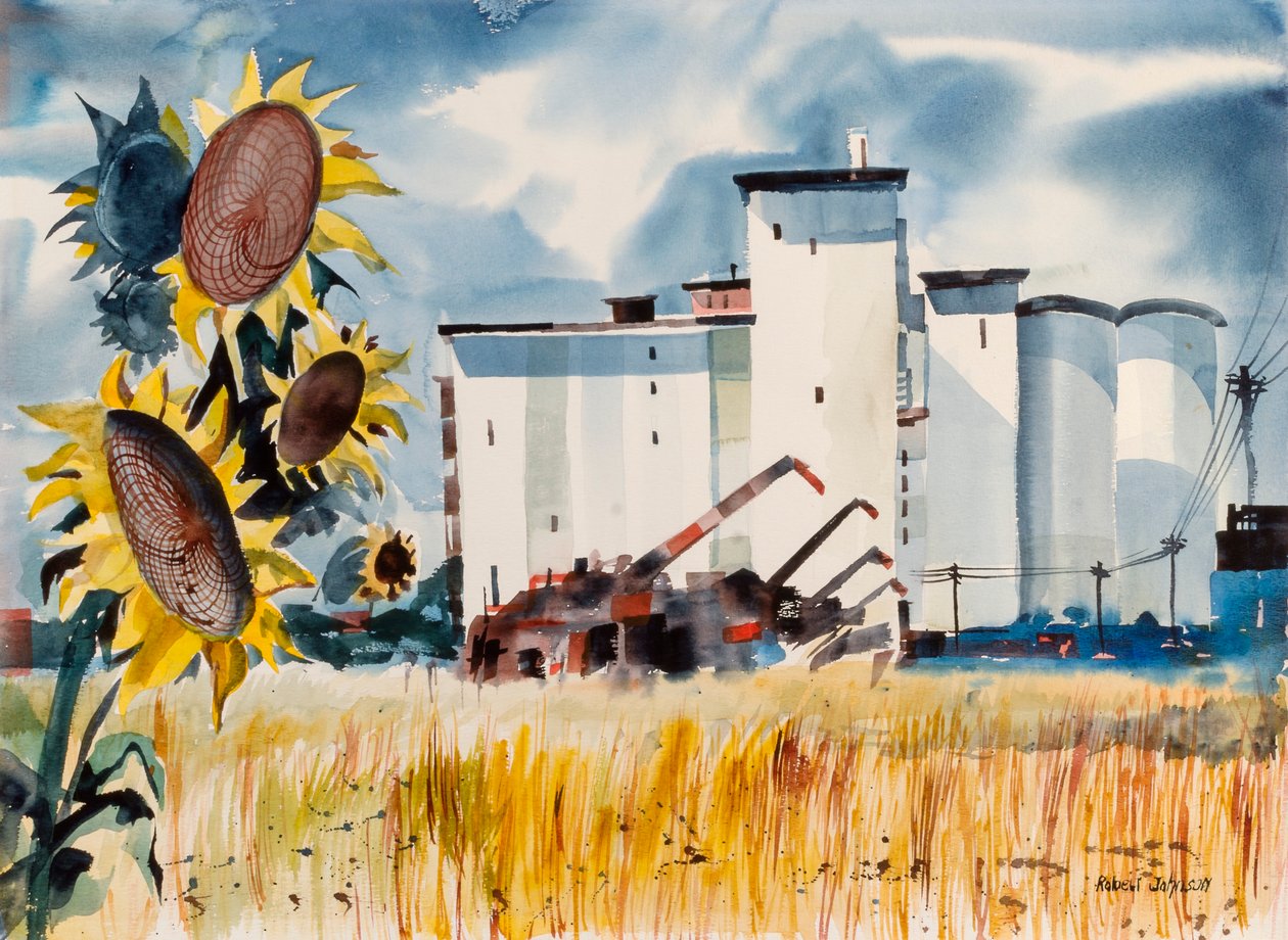 Élévateur à grains, Kansas, n.d. - Robert Johnson