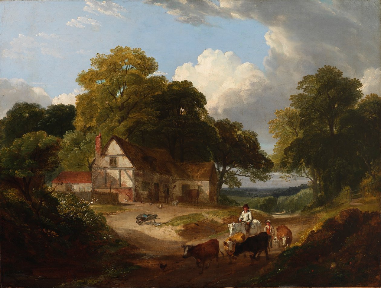 Scène de la basse-cour - Robert Ladbrooke