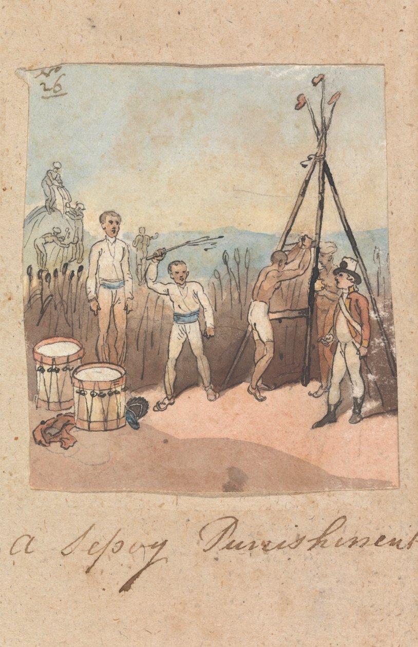 Une punition de Sepoy - Robert Mabon