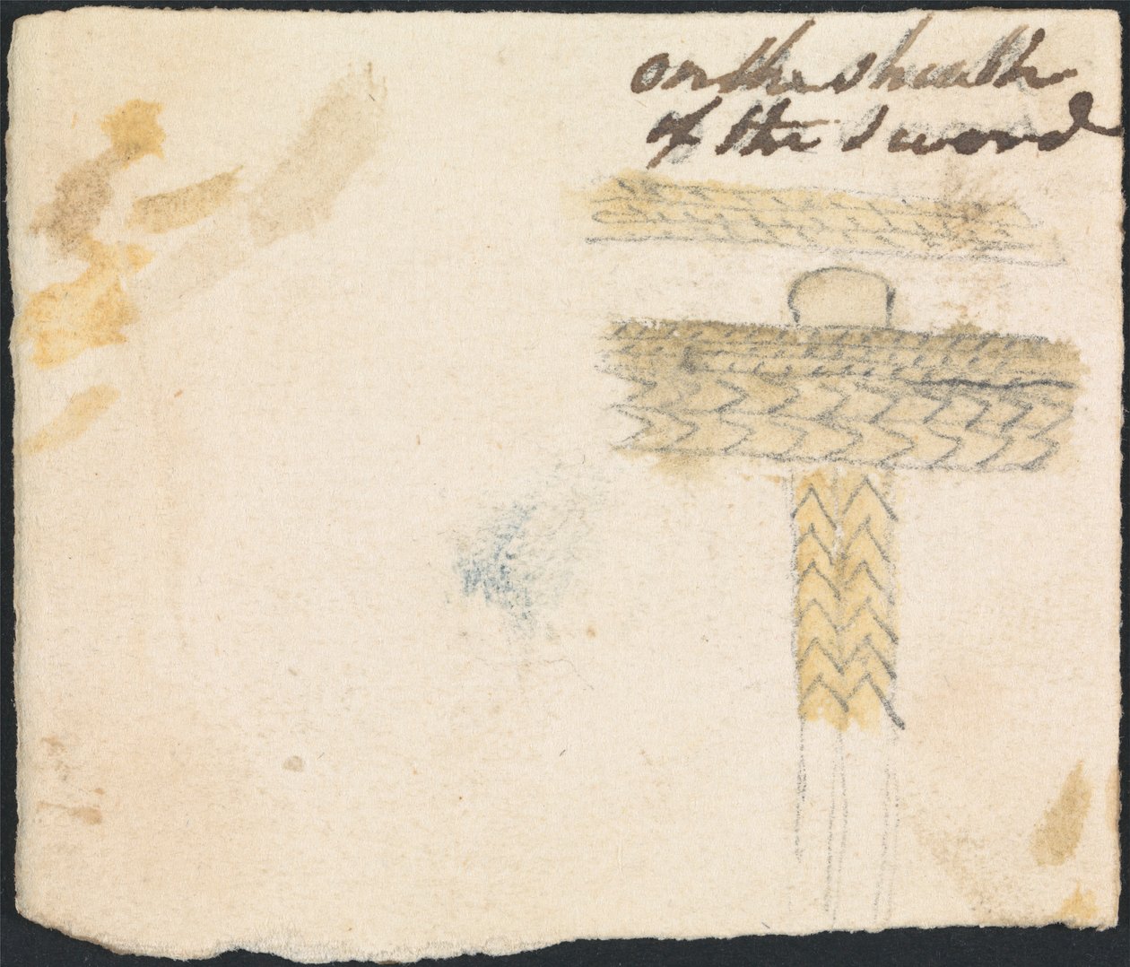 Note de costume - Robert Mabon