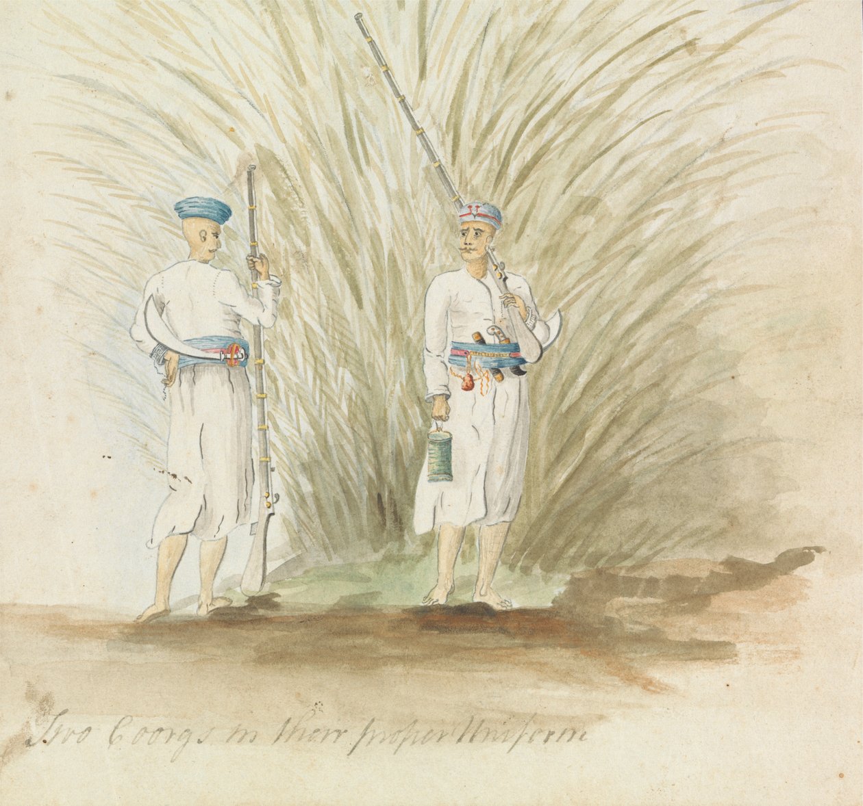 Deux Coongs en uniforme approprié - Robert Mabon
