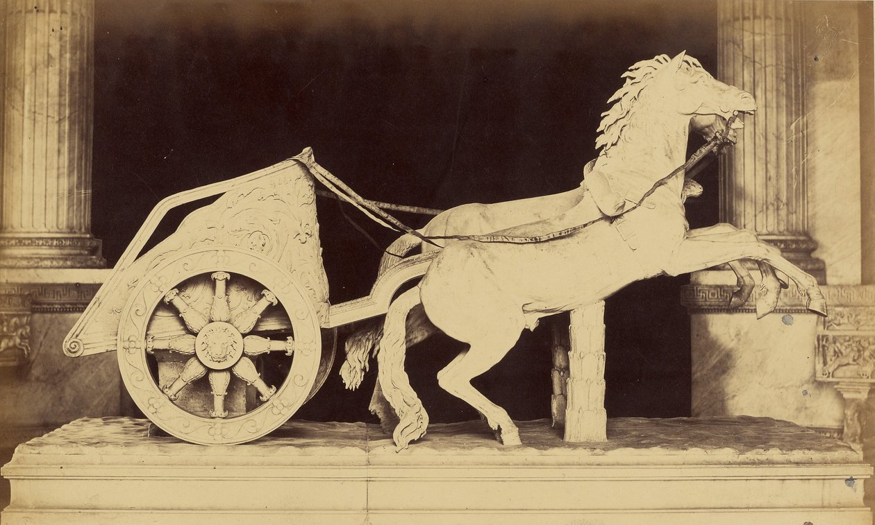 [Chevaux et char - Musée du Vatican] - Robert MacPherson