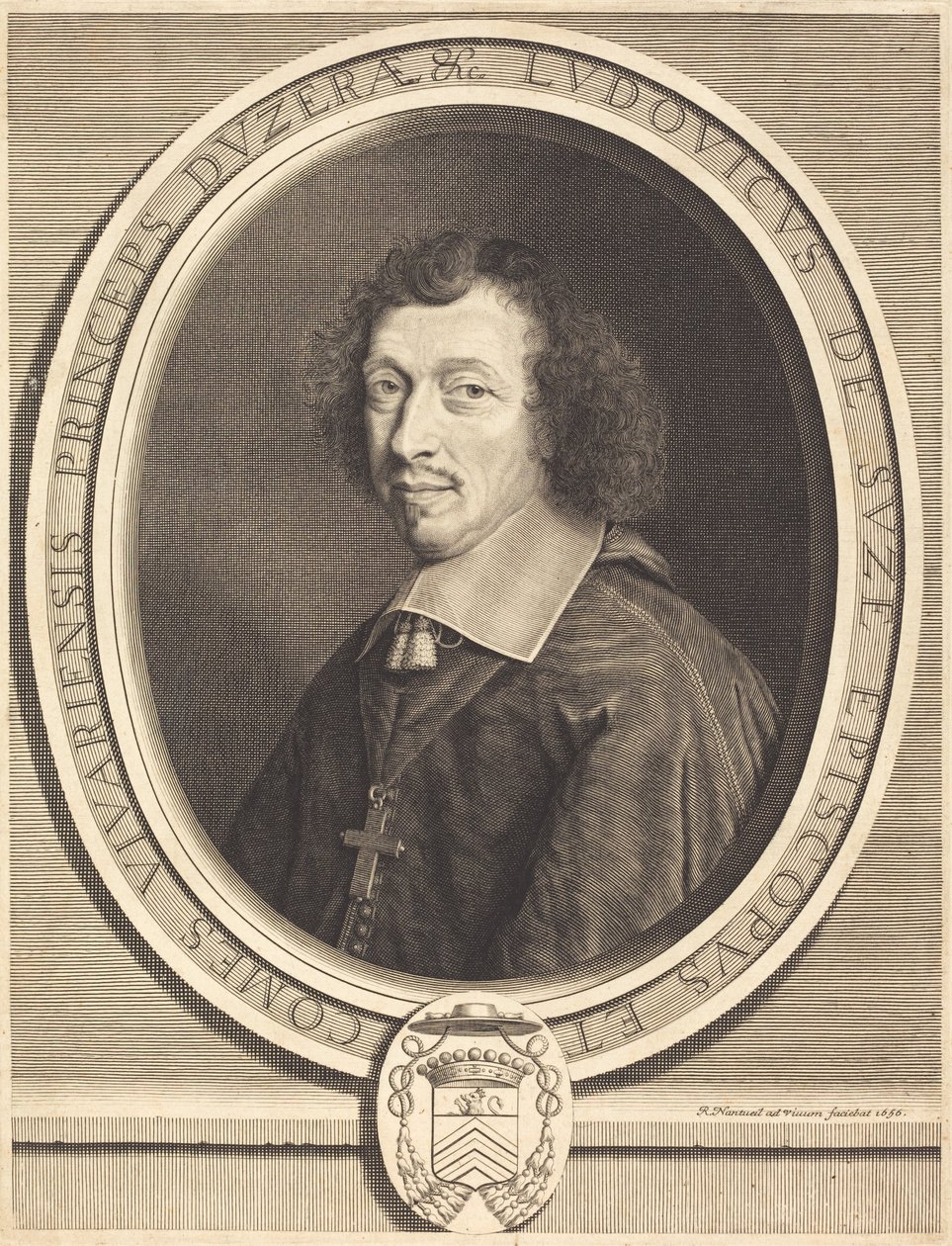 Louis-François de La Baume de Suze - Robert Nanteuil