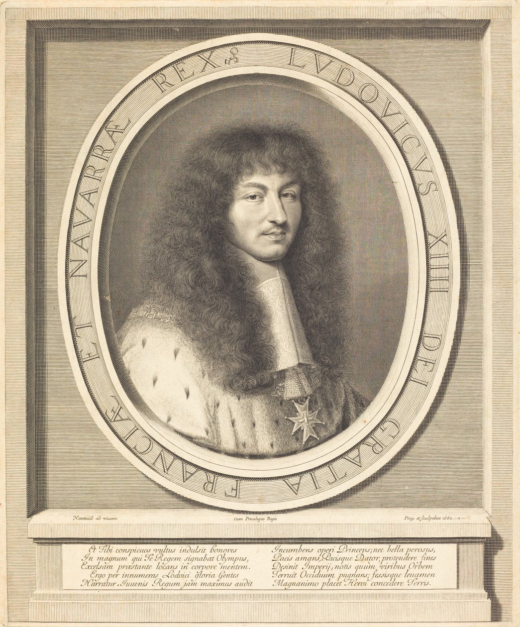 Louis XIV - Robert Nanteuil