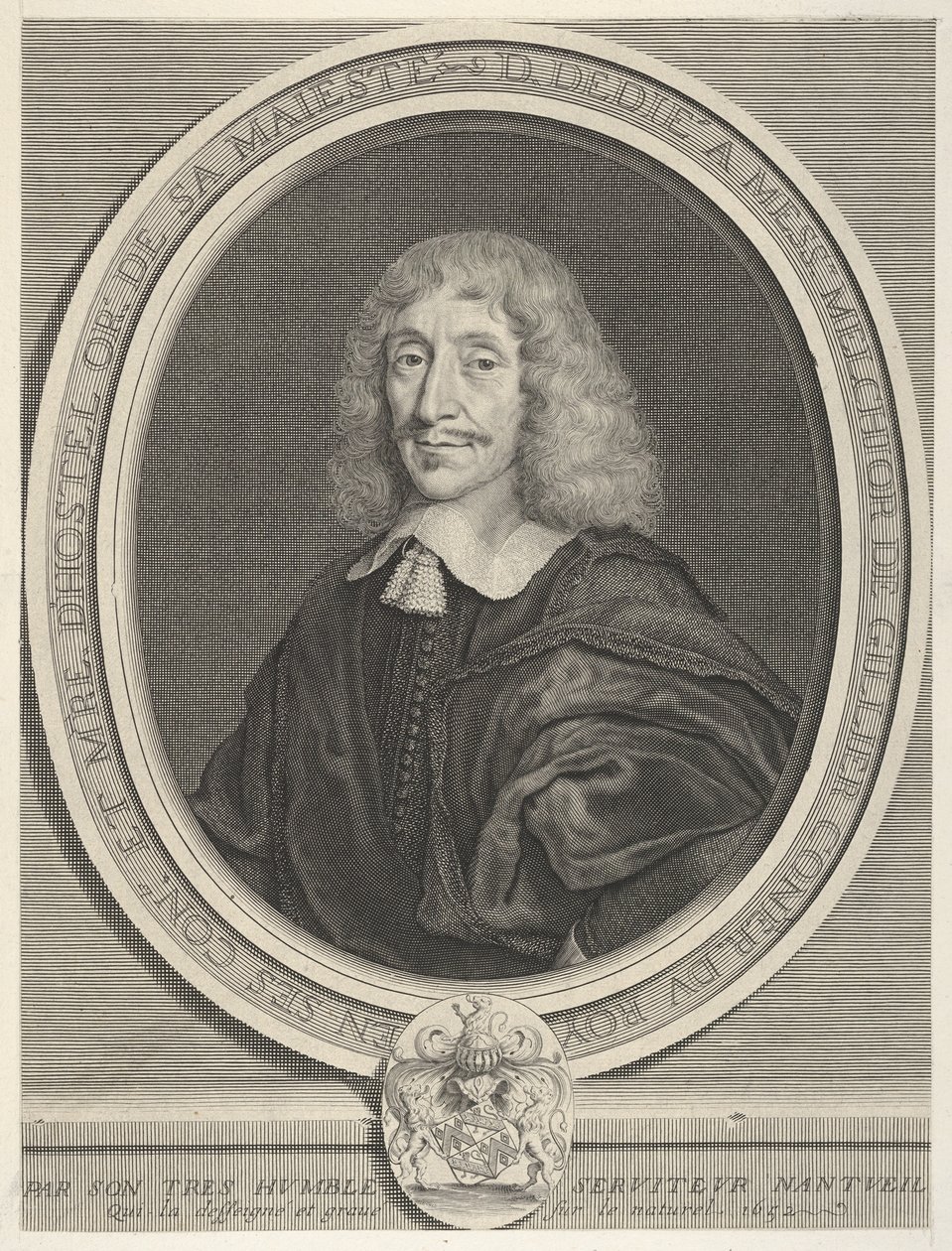 Melchior de Gillier, 1652 - Robert Nanteuil