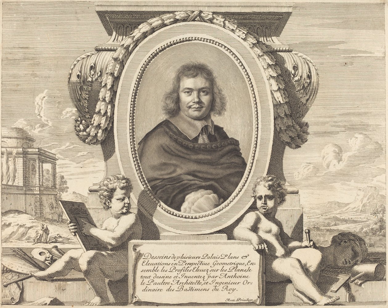Antoine Le Pautre - Robert Nanteuil and Jean Lepautre