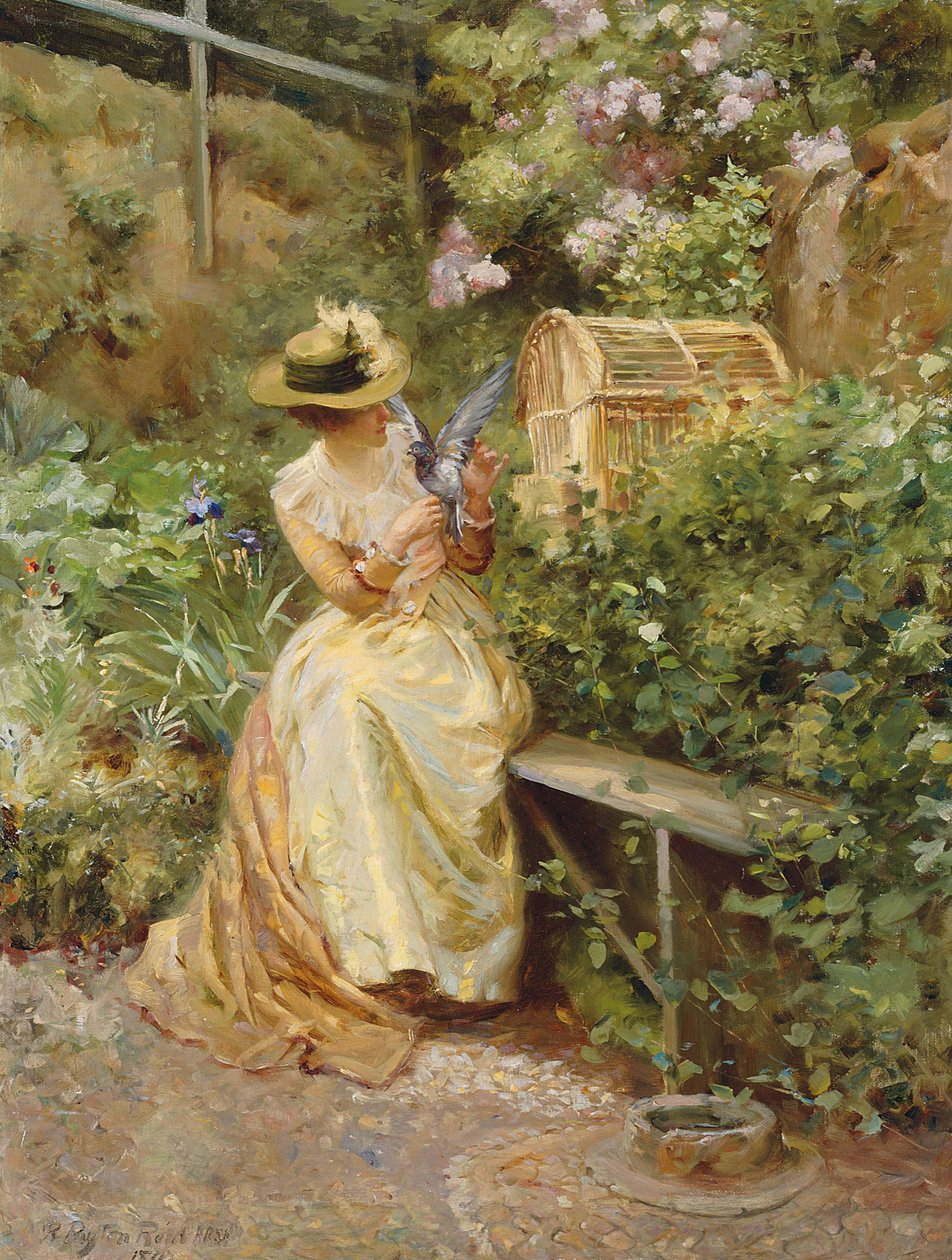 Dans le jardin - Robert Payton Reid