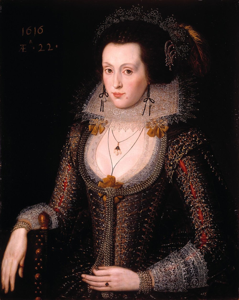 Elizabeth Poulett par Robert Peake - Robert Peake the elder