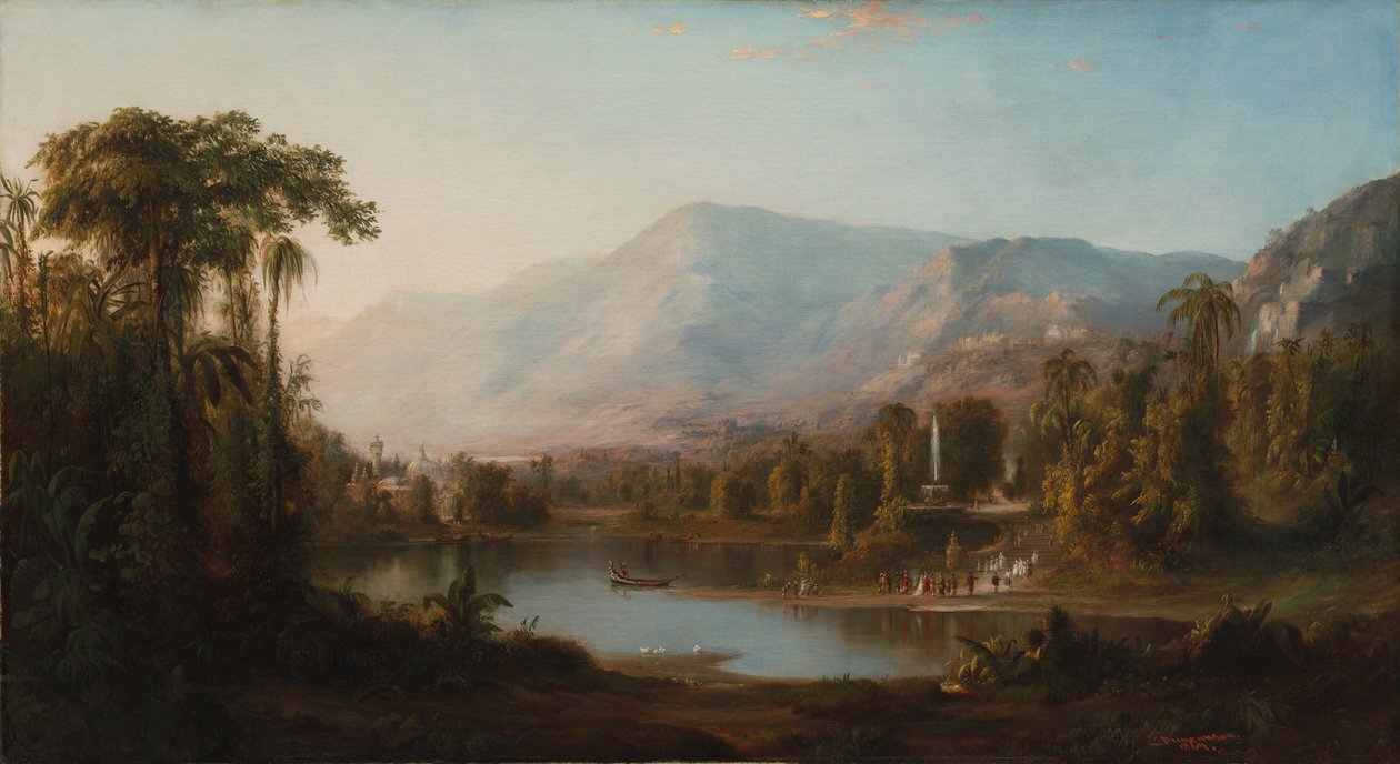 Vallée du Cachemire - Robert S. Duncanson
