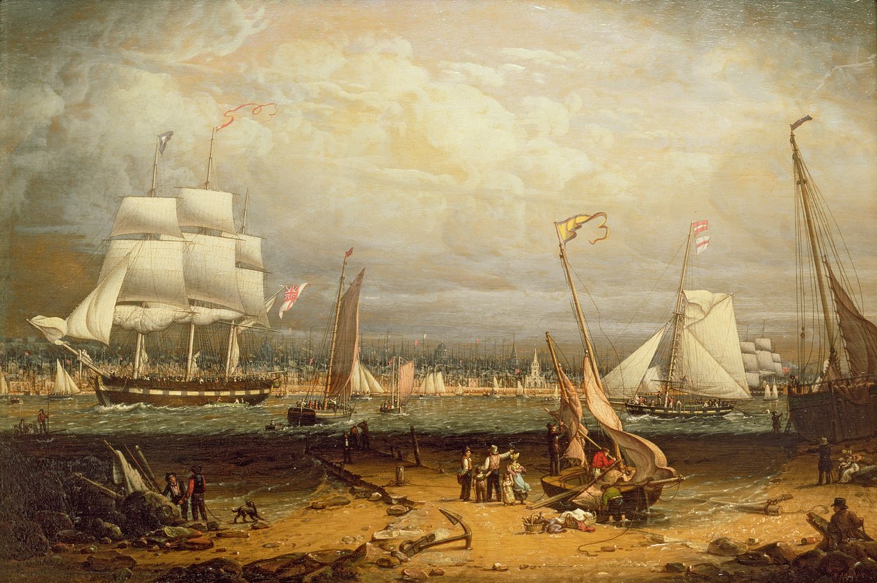 Port de Liverpool - Robert Salmon