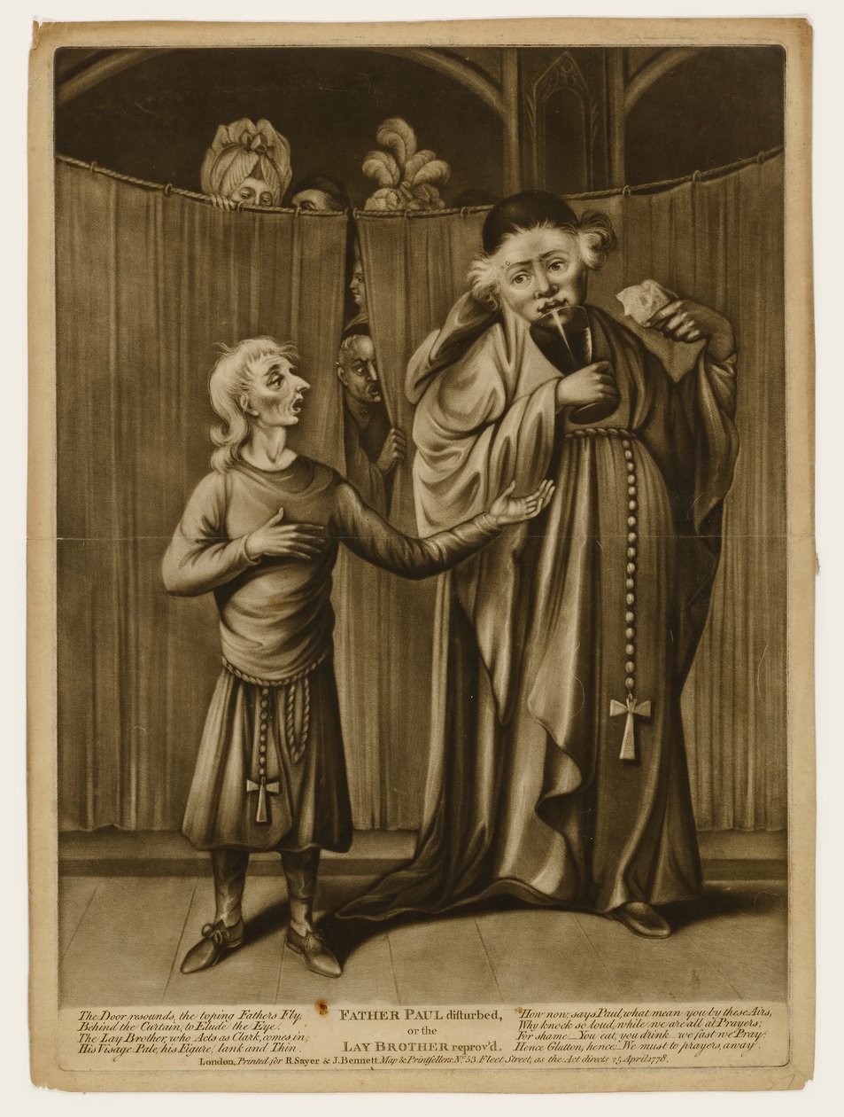 Le père Paul perturbé - Robert Sayer