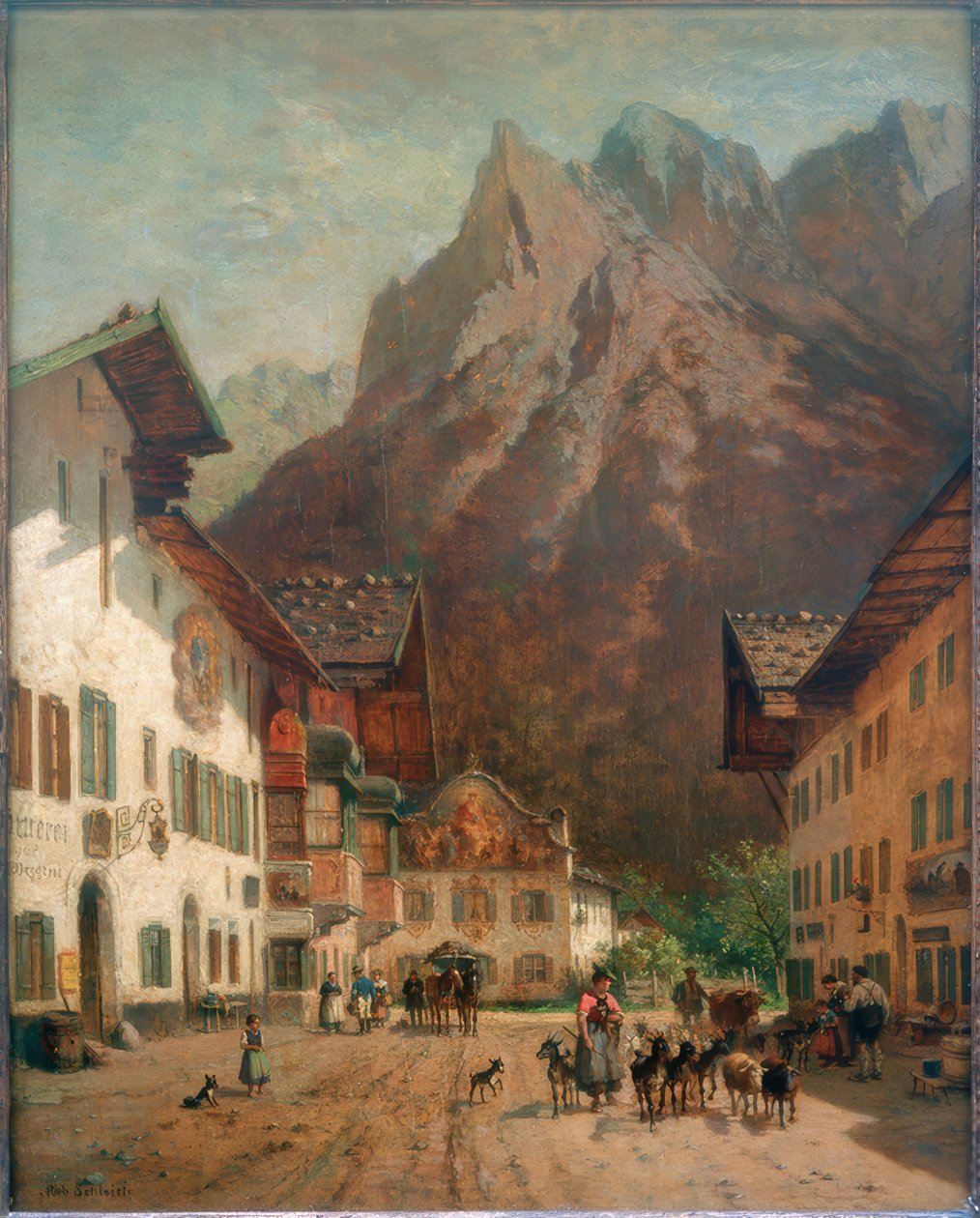 Maisons à Mittenwald - Robert Schleich