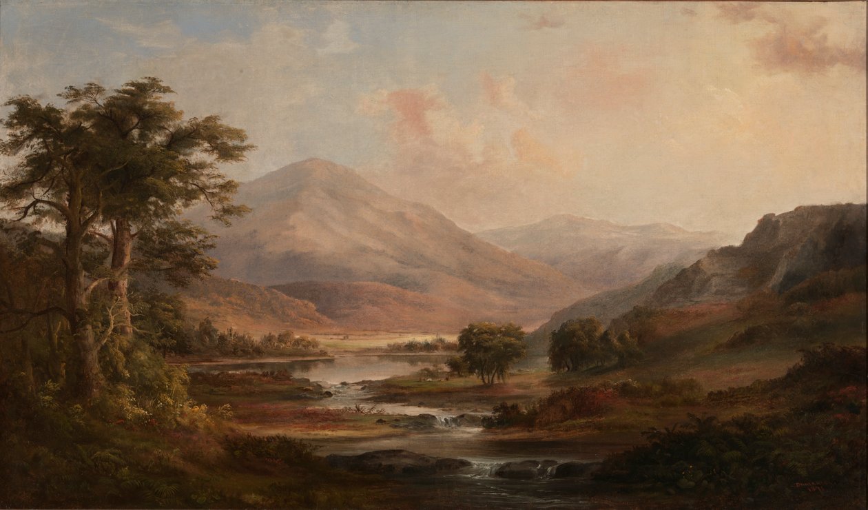Paysage écossais, 1871 - Robert Seldon Duncanson